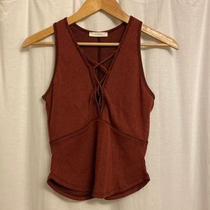 Lush Pinstriped Tank